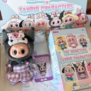 Pop Mart Labubu THE MONSTERS Hello Kitty and Friends Kuromi